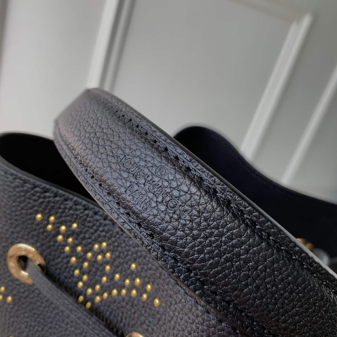 LV M46734 Louis Vuitton N��ono�� BB Bucket Bag Black