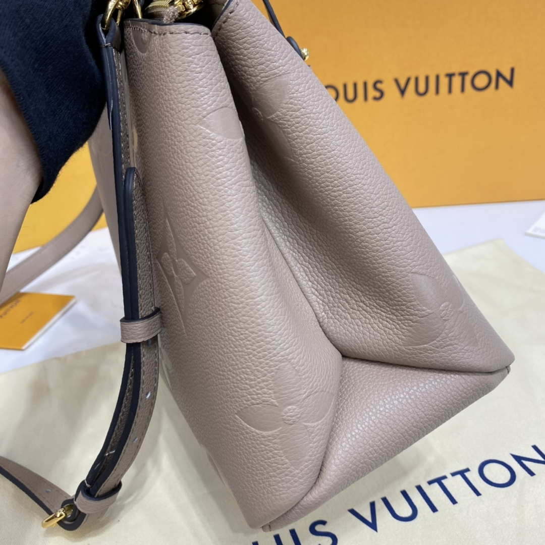 Louis Vuitton LV M58916 Petit Palais Monogram Gray leather