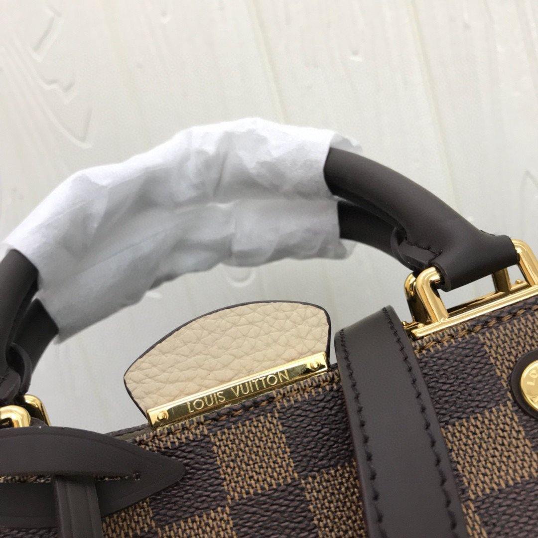 LV N41675 Louis Vuitton Brittany BB Tote Damier Ebene N44020 Beige