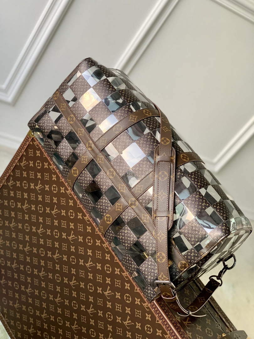 LV M20864 Louis Vuitton Keepall Bandouliere 50 Travel Bag