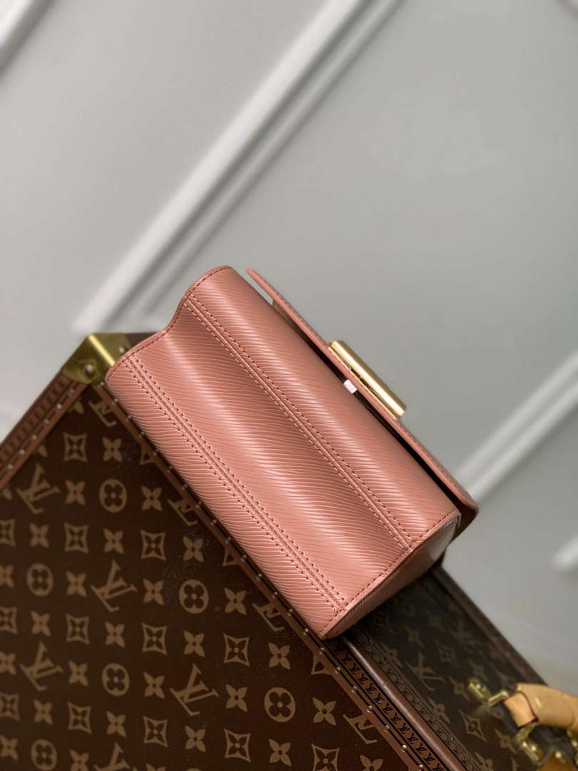 LV M23074 Louis Vuitton Twist PM Handbag Pink