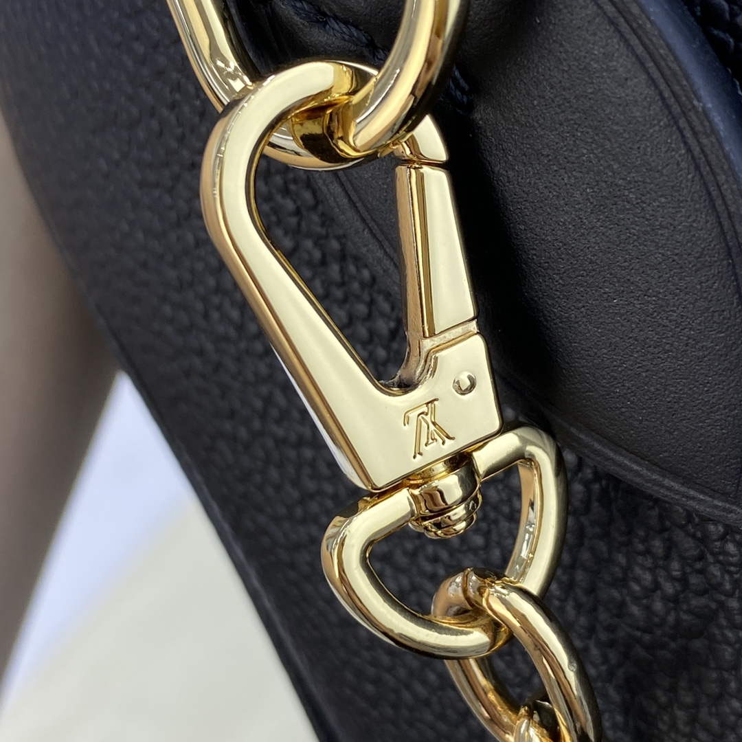 LV M58953 Louis Vuitton Speedy Bandouli��re 20 Bag Black