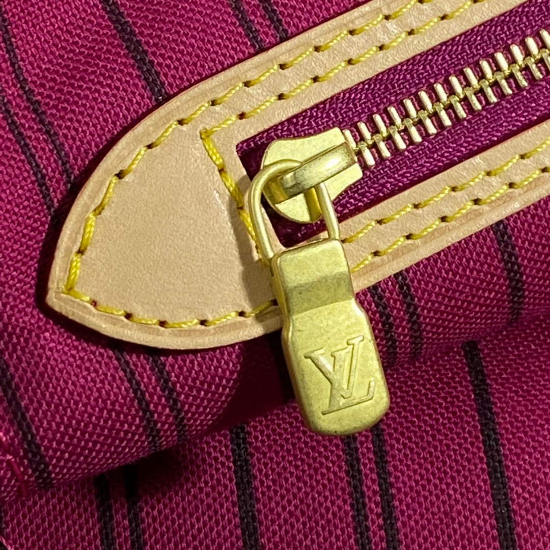 Louis Vuitton LV M41178 Neverfull MM Monogram Canvas Pivoine Pink