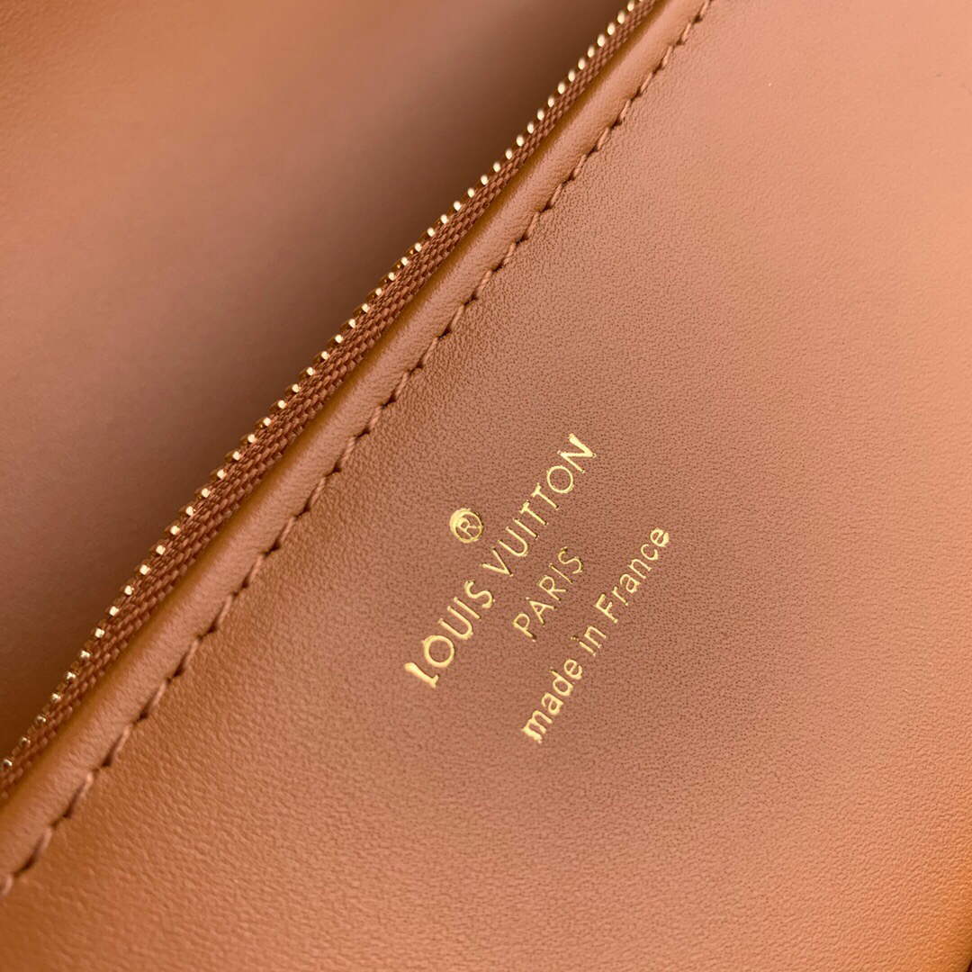 LV M20396 Louis Vuitton Swing Handbag Hazelnut Brown