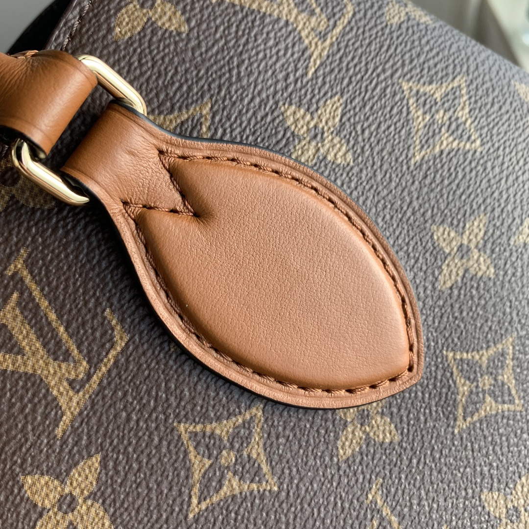 LV M46508 Louis Vuitton Vendme MM Bag Black