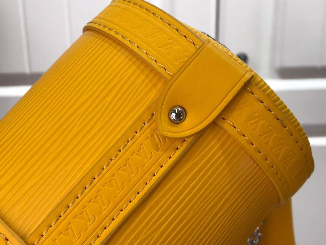 LV M58647 Louis Vuitton Papillon Trunk Epi Leather Bag M58649 M58655 Yellow