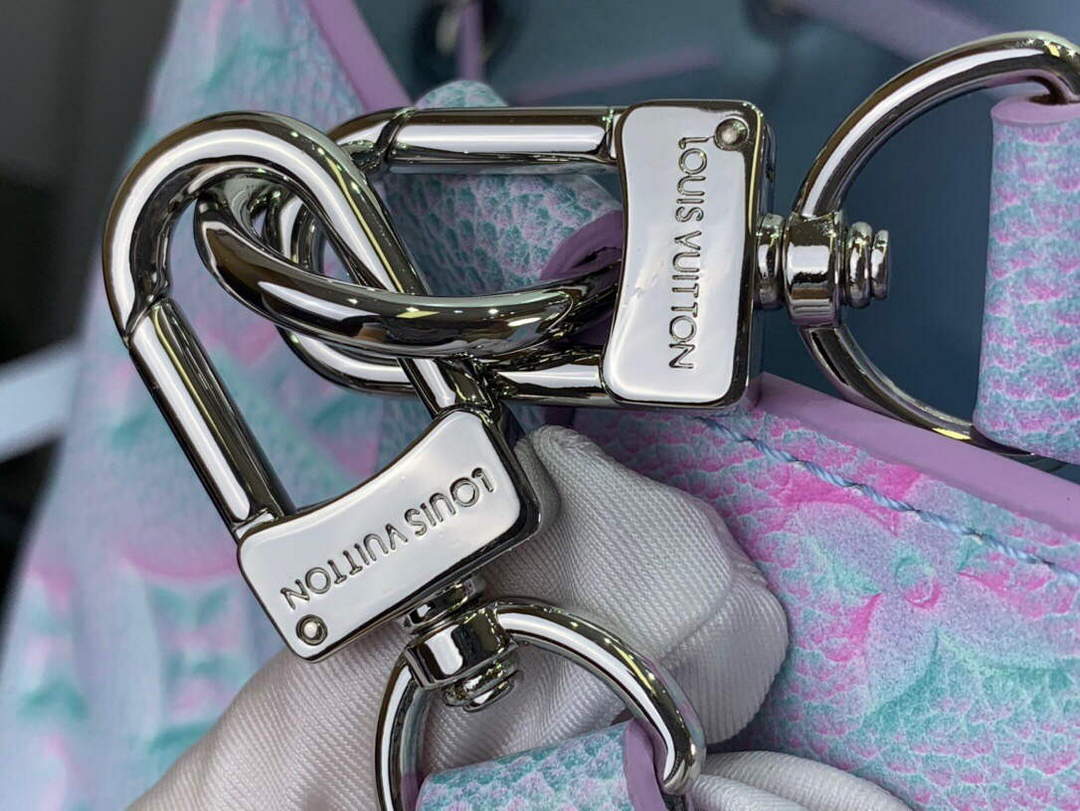 LV M46173 Louis Vuitton NONO BB Bucket Bag Lilas Purple