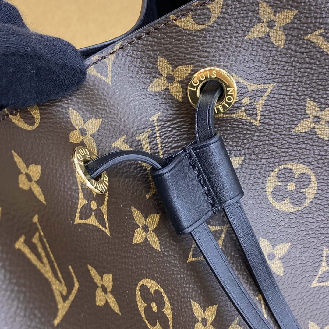 LV M44020 Louis Vuitton NONO MM Bag Monogram Black