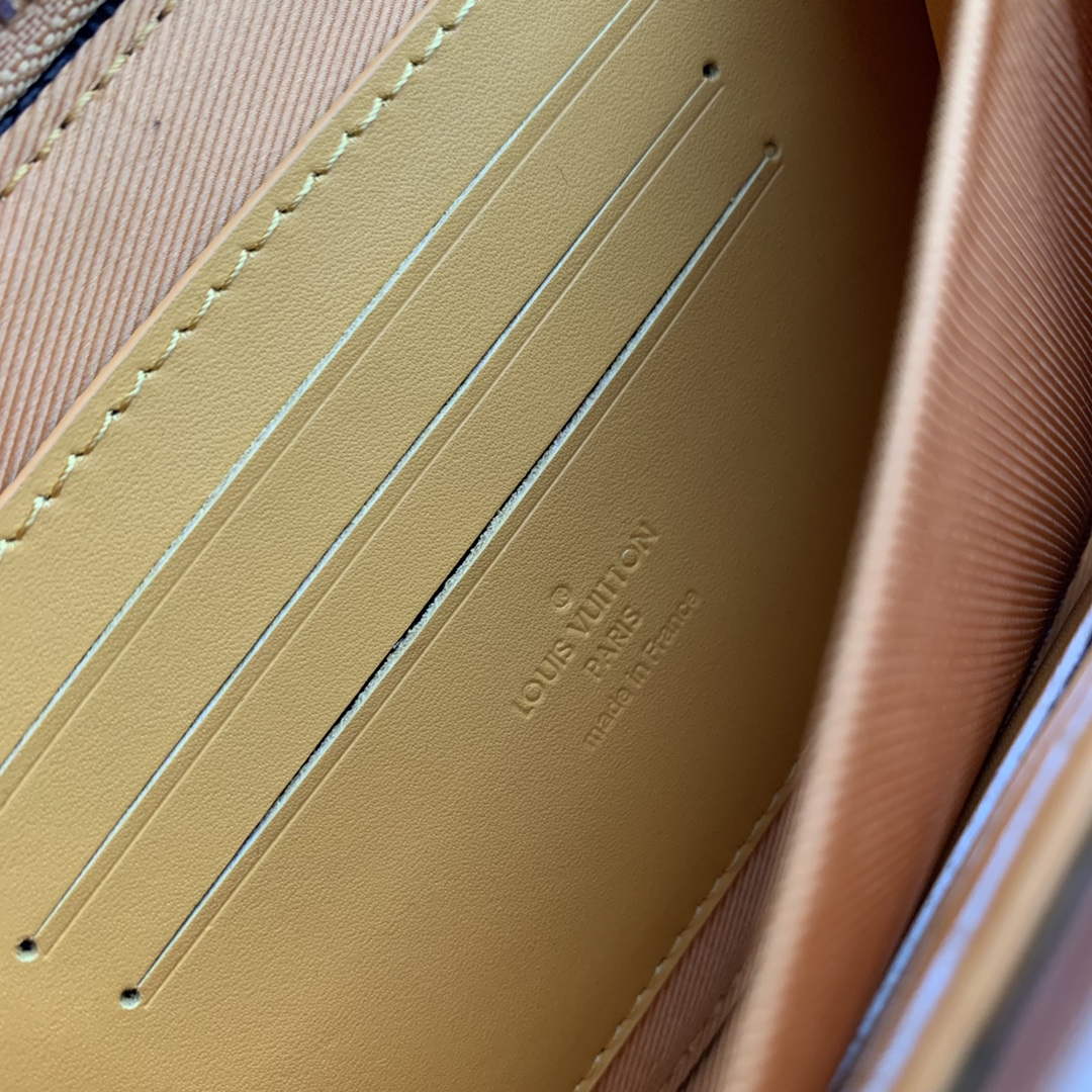 LV M59161 Louis Vuitton Alpha Wearable Wallet Yellow