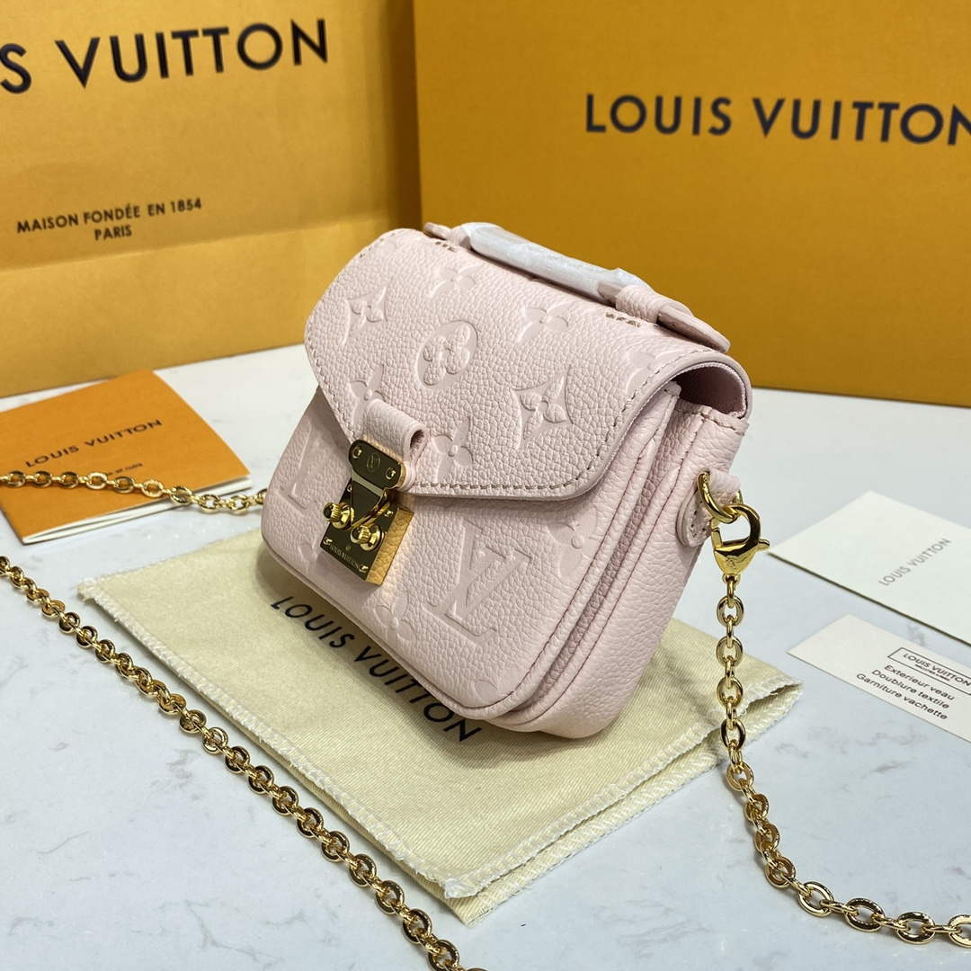 LV M81389 Louis Vuitton Micro M��tis Bag Pink