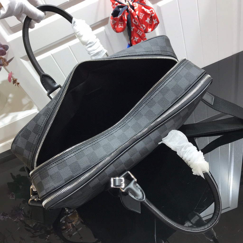 Louis Vuitton N40007 LV M43423 Porte Documents Voyage Damier