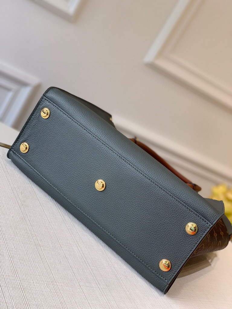 Louis Vuitton M55302 LV M53823 on my side MM M53825 High end Leathers Bag Gray