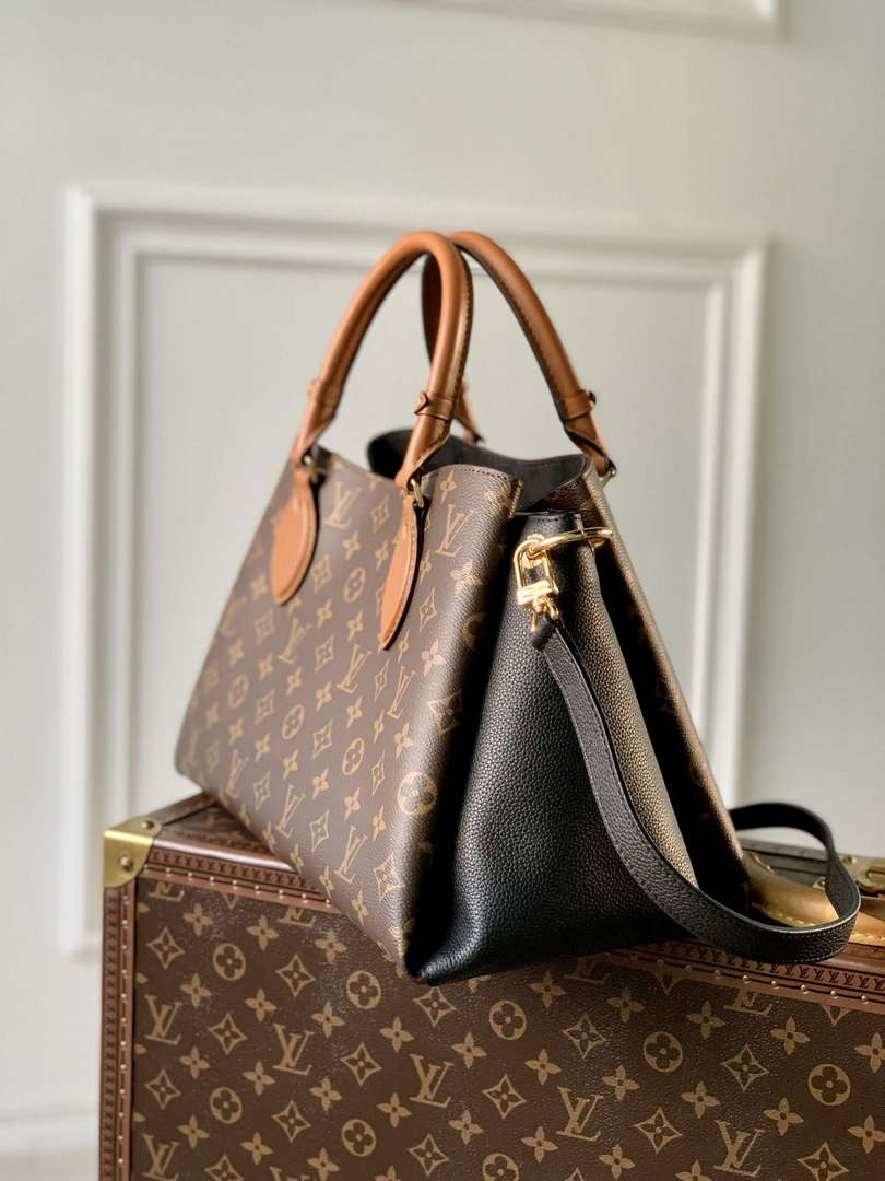 LV M46508 Louis Vuitton Vendme MM Bag Black