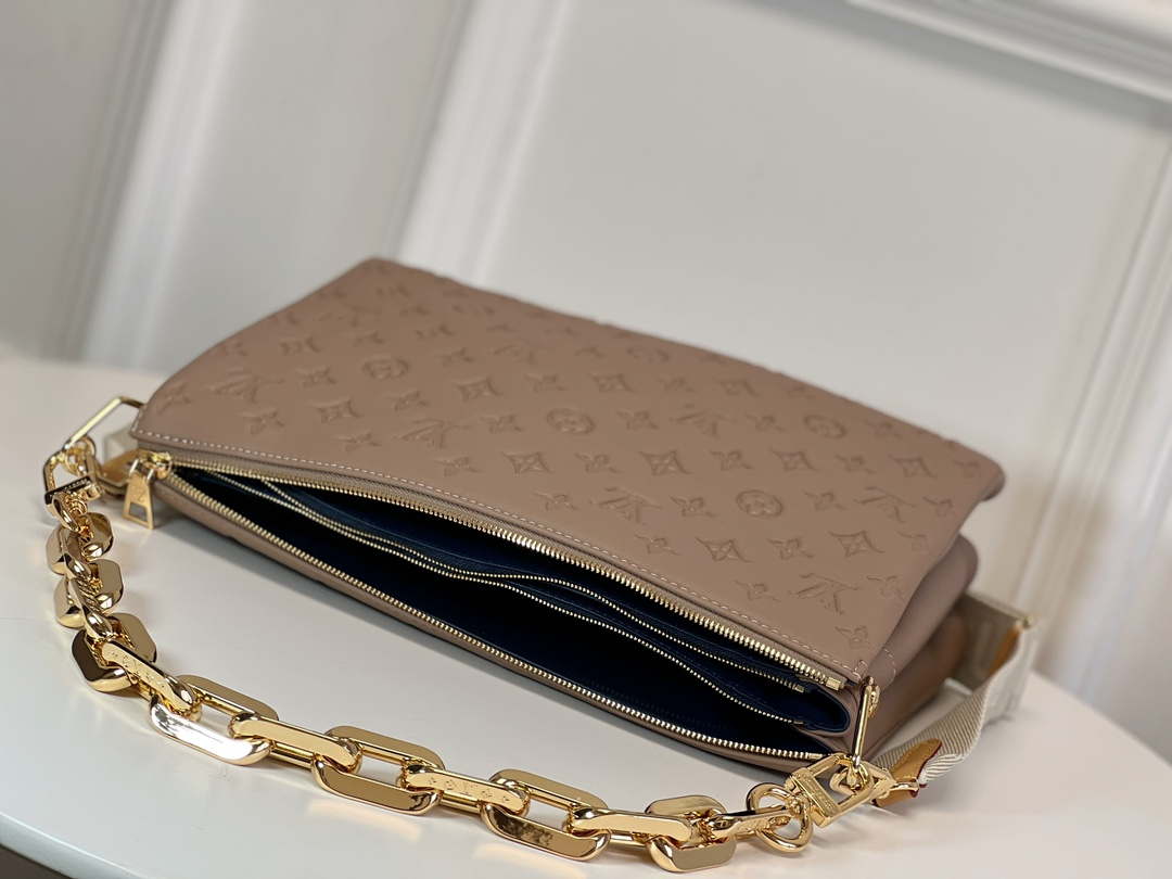 Louis Vuitton LV M21276 Coussin MM Bag Taupe