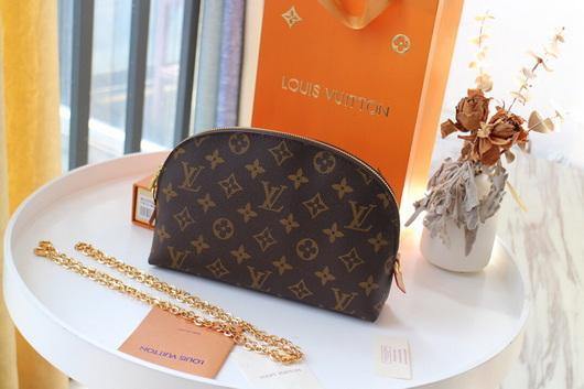 LV N47353 Louis Vuitton Cosmetic Pouch Monogram coated canvas