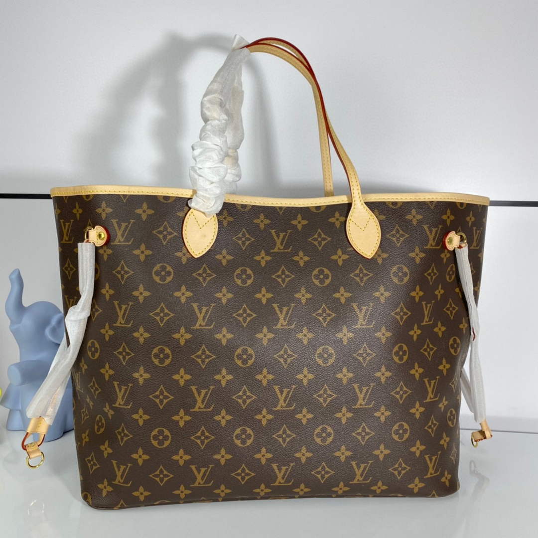 Louis Vuitton LV M40991 Neverfull GM Monogram Canvas Red