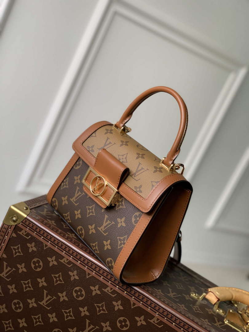 LV M46751 Louis Vuitton Dauphine Capitale Bag