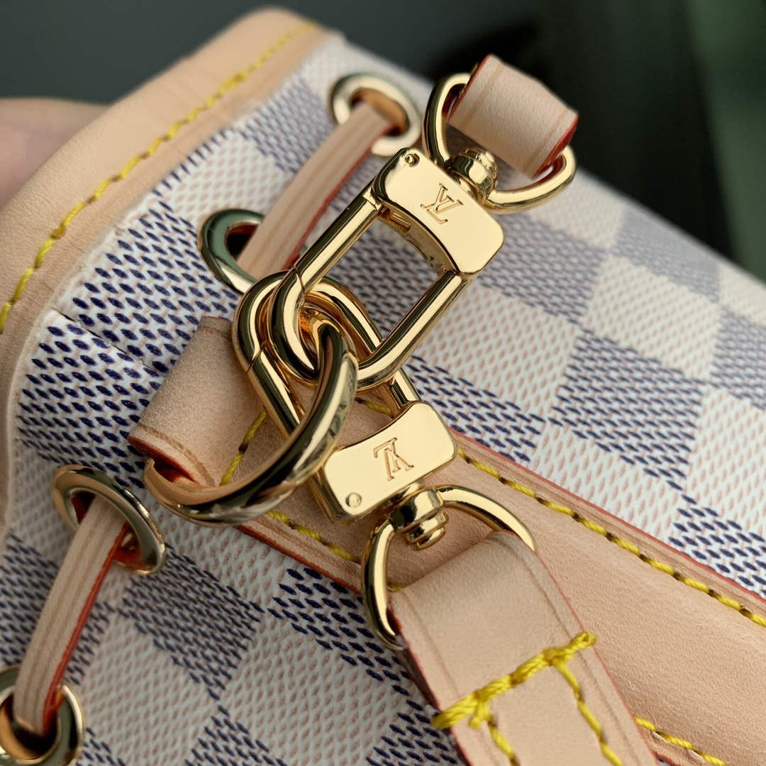 LV N40511 Louis Vuitton Nano No�� Bag Dragon Fruit Pink