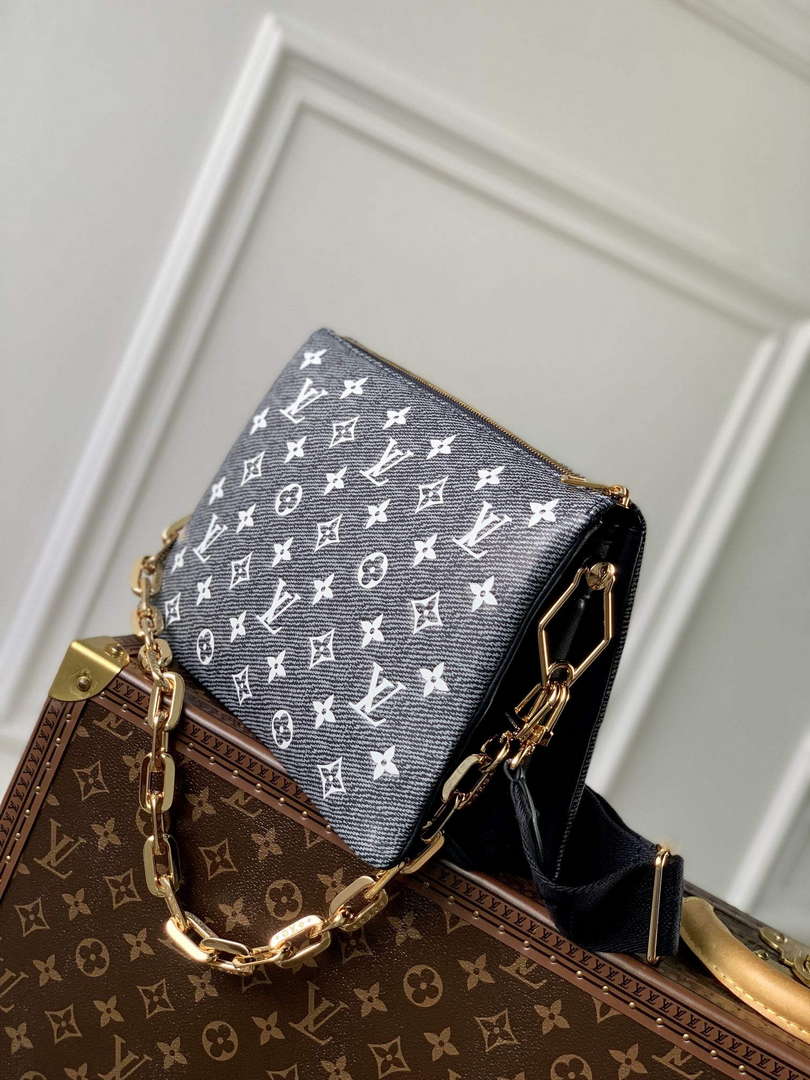 LV M23071 Louis Vuitton Coussin PM Bag Blue