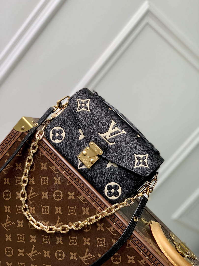 LV M46596 Louis Vuitton Pochette M��tis East West Handbag