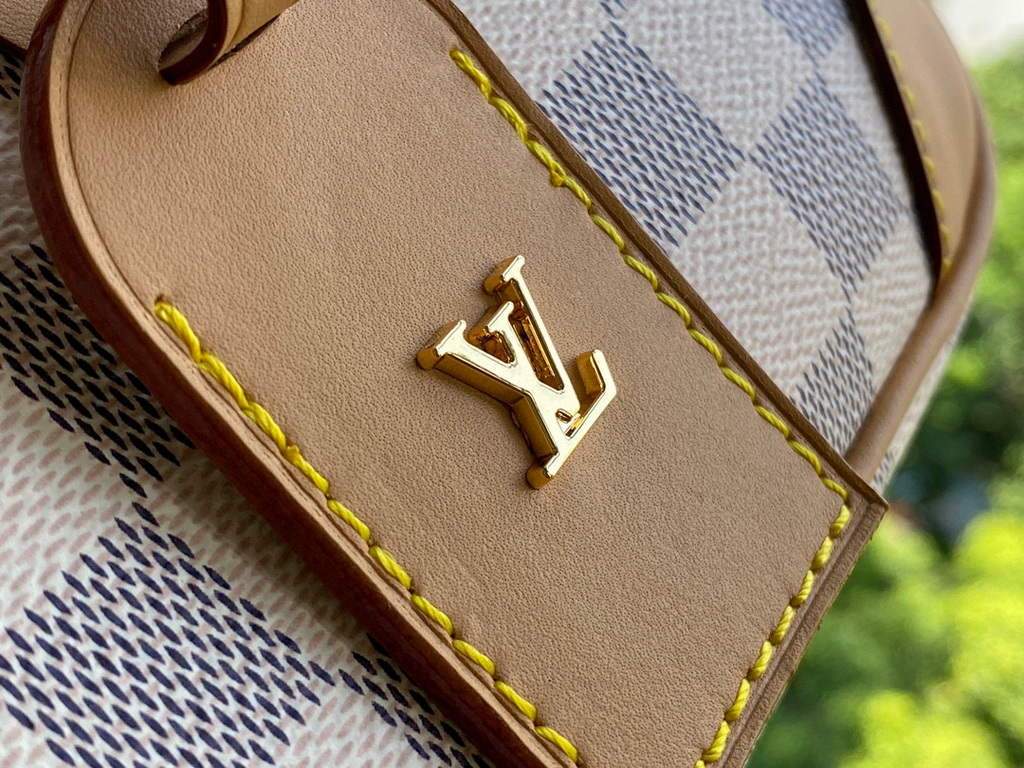 LV N50048 Louis Vuitton M45528 Deauville Mini Damier Azur
