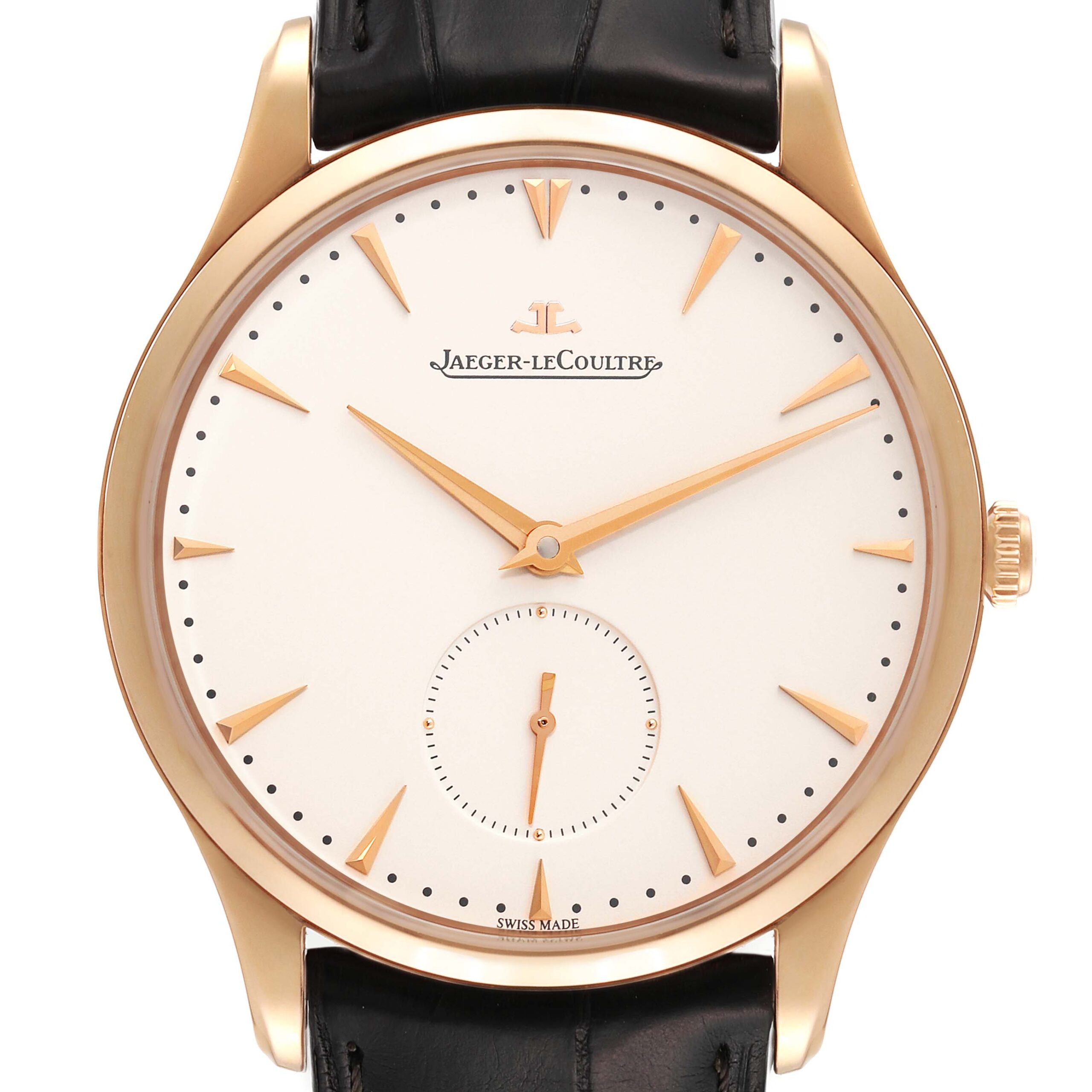 Jaeger Lecoultre Master Grande Ultra Thin Rose Gold Mens Watch Q1352520