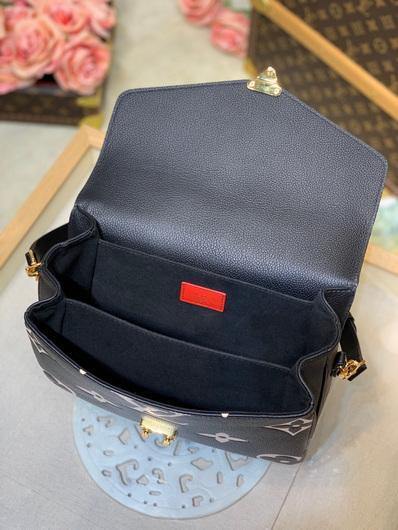 LV M45385 Louis vuitton M45384 Crafty Pochette Metis Monogram Black