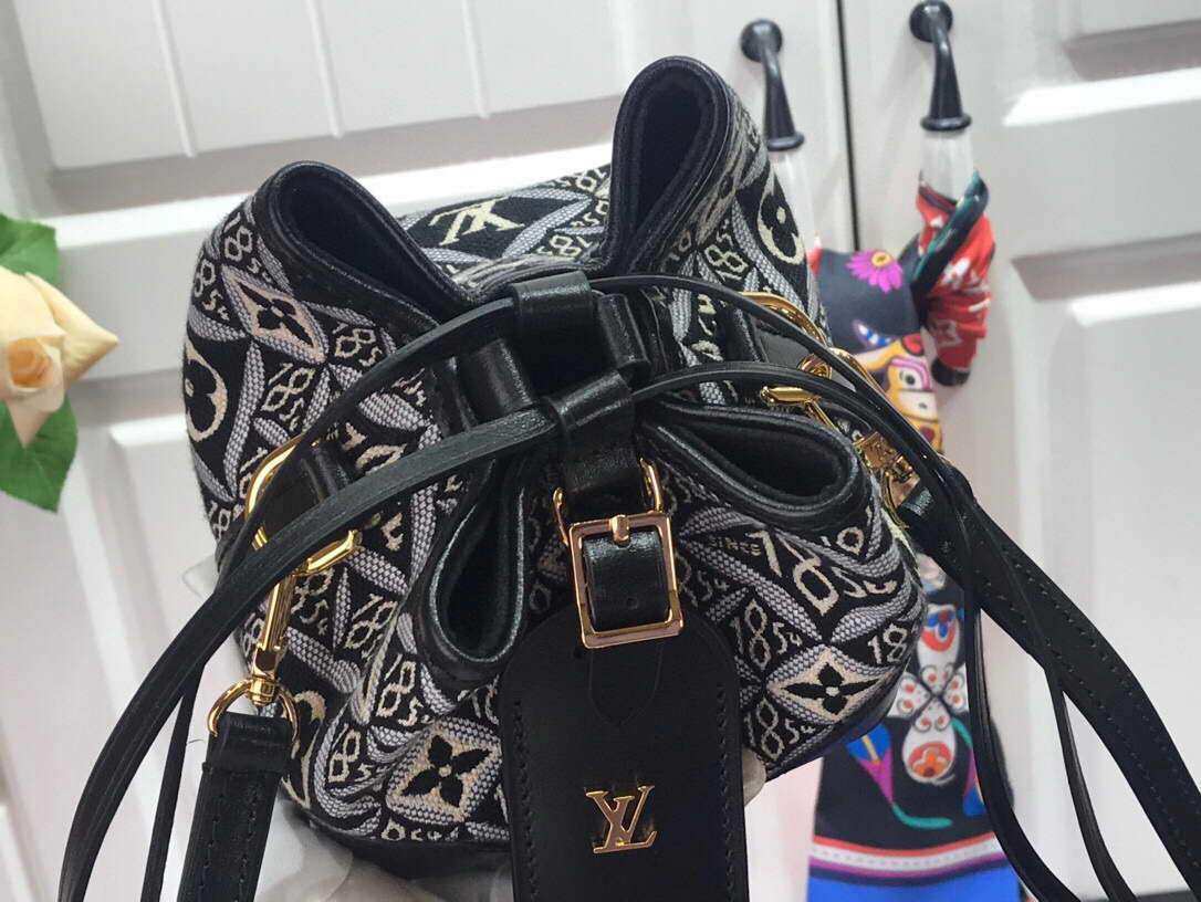 LV M69973 Louis Vuitton Since 1854 Noe Purse Monogram Jacquard Gray