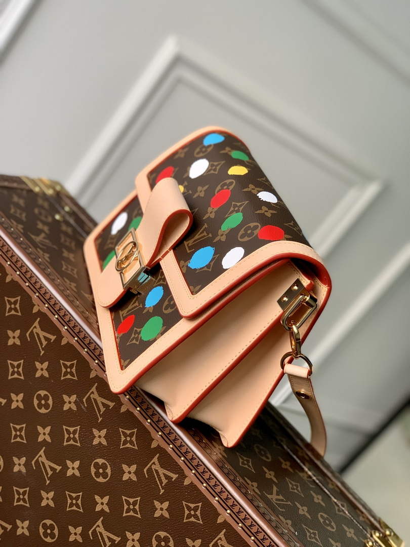 LV M46432 Louis Vuitton LV X YK Dauphine MM Bag Monogram