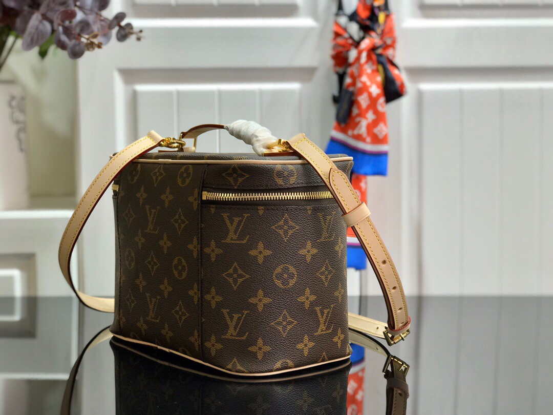 LV M42265 Louis Vuitton Croisette Damier Ebene