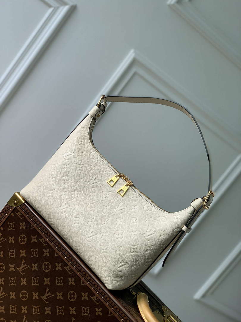 LV M46609 Louis Vuitton Sac Sport Bag Cr��me Beige