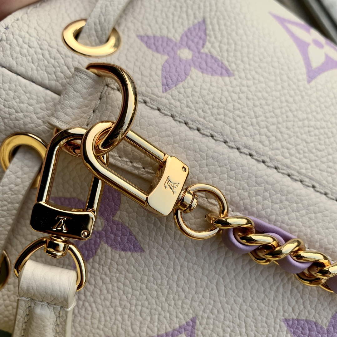 LV M46291 Louis Vuitton Nano No�� Bag Purple