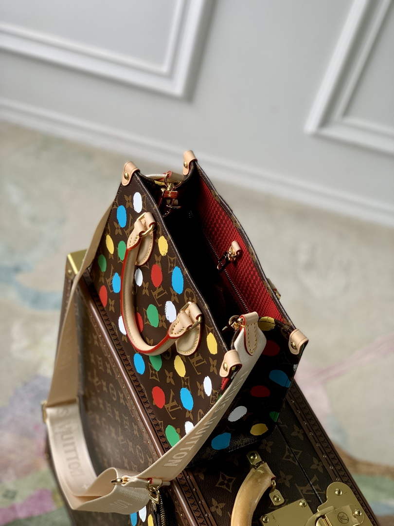 LV M46380 Louis Vuitton LV x YK Onthego PM Bag