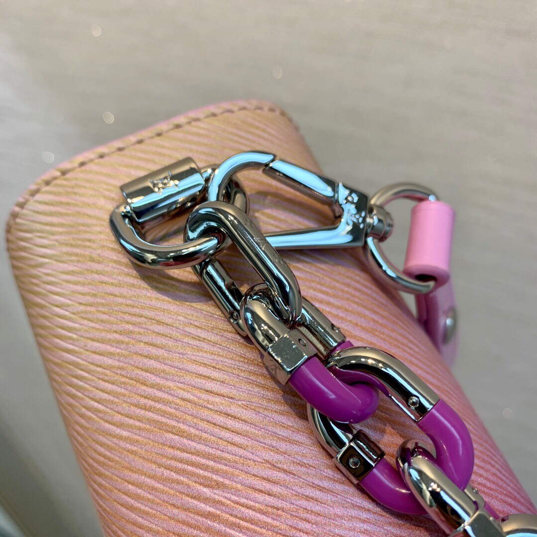 LV M59894 Louis Vuitton Twist MM Epi Grained Cowhide Leather