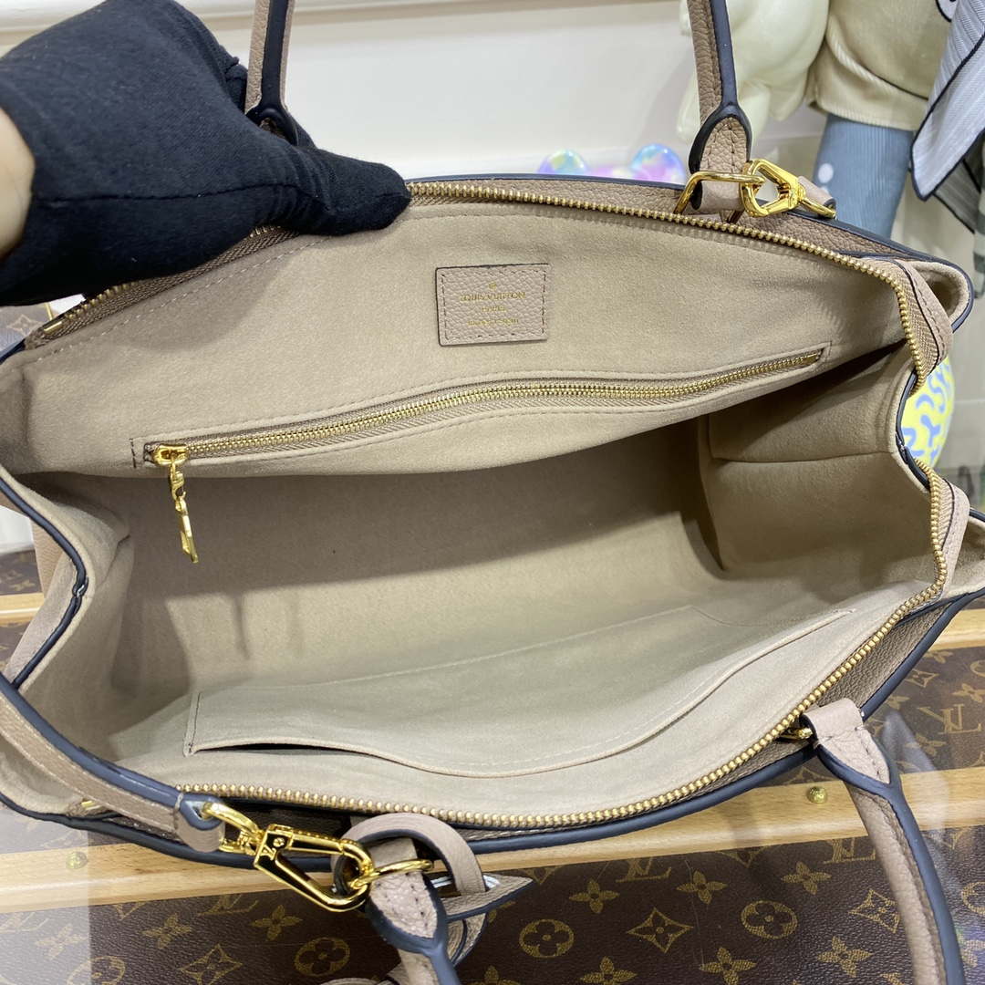 Louis Vuitton LV M45833 Grand Palais Monogram empreinte Tourterelle Gray