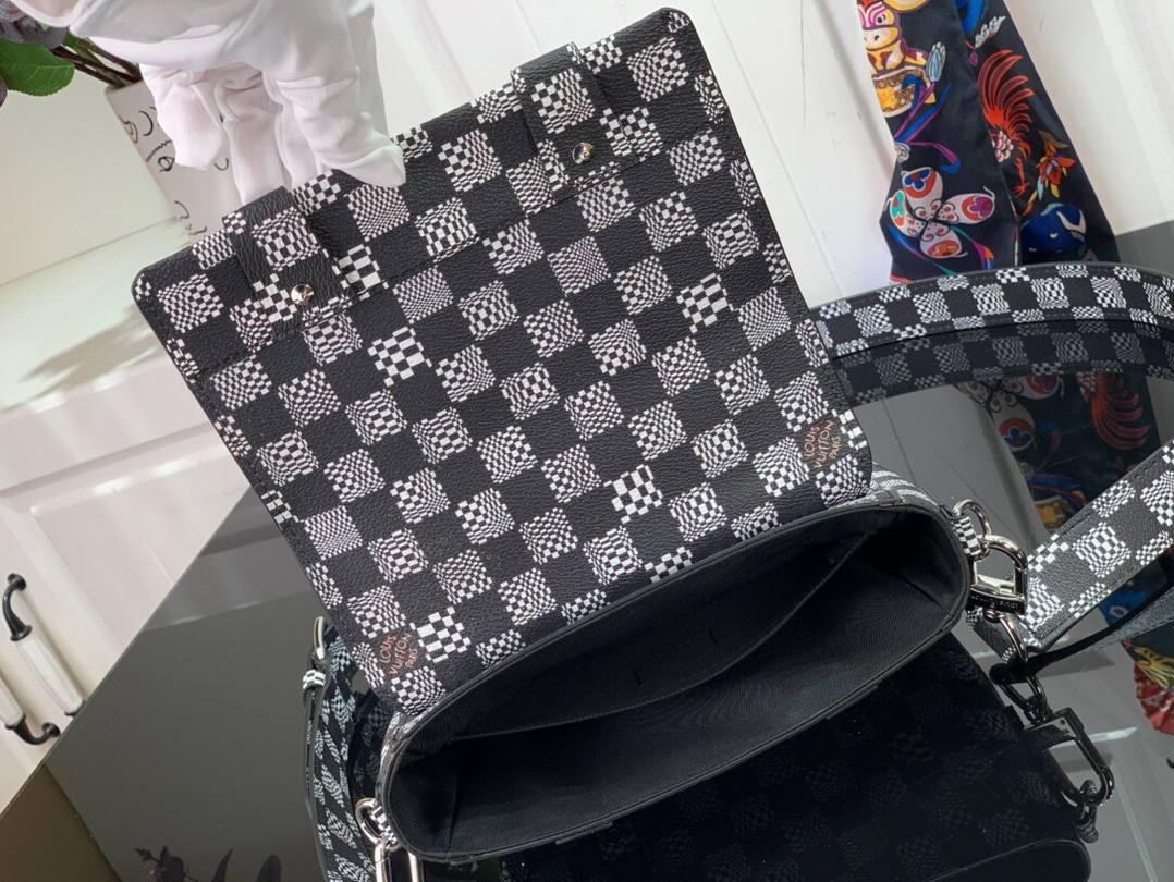 LV N50032 Louis Vuitton Flap Soft trunk Damier Messenger Bag