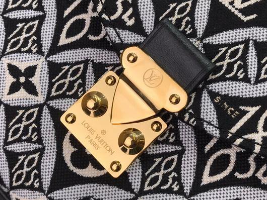 LV M57272 Louis Vuitton Since 1854 Pochette Metis Monogram Jacquard Gray