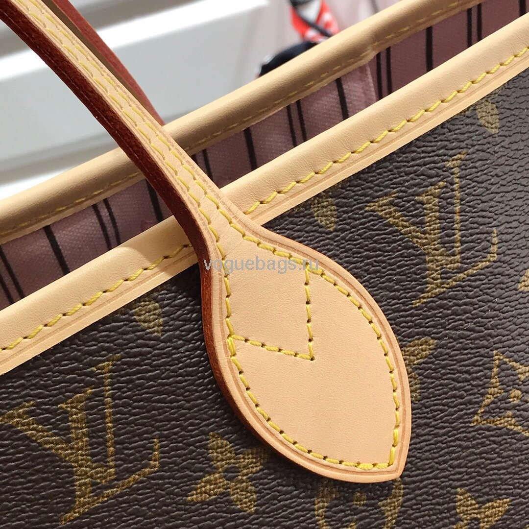 LV M50366 Louis Vuitton Neverfull MM Monogram M41178 Bag Pink