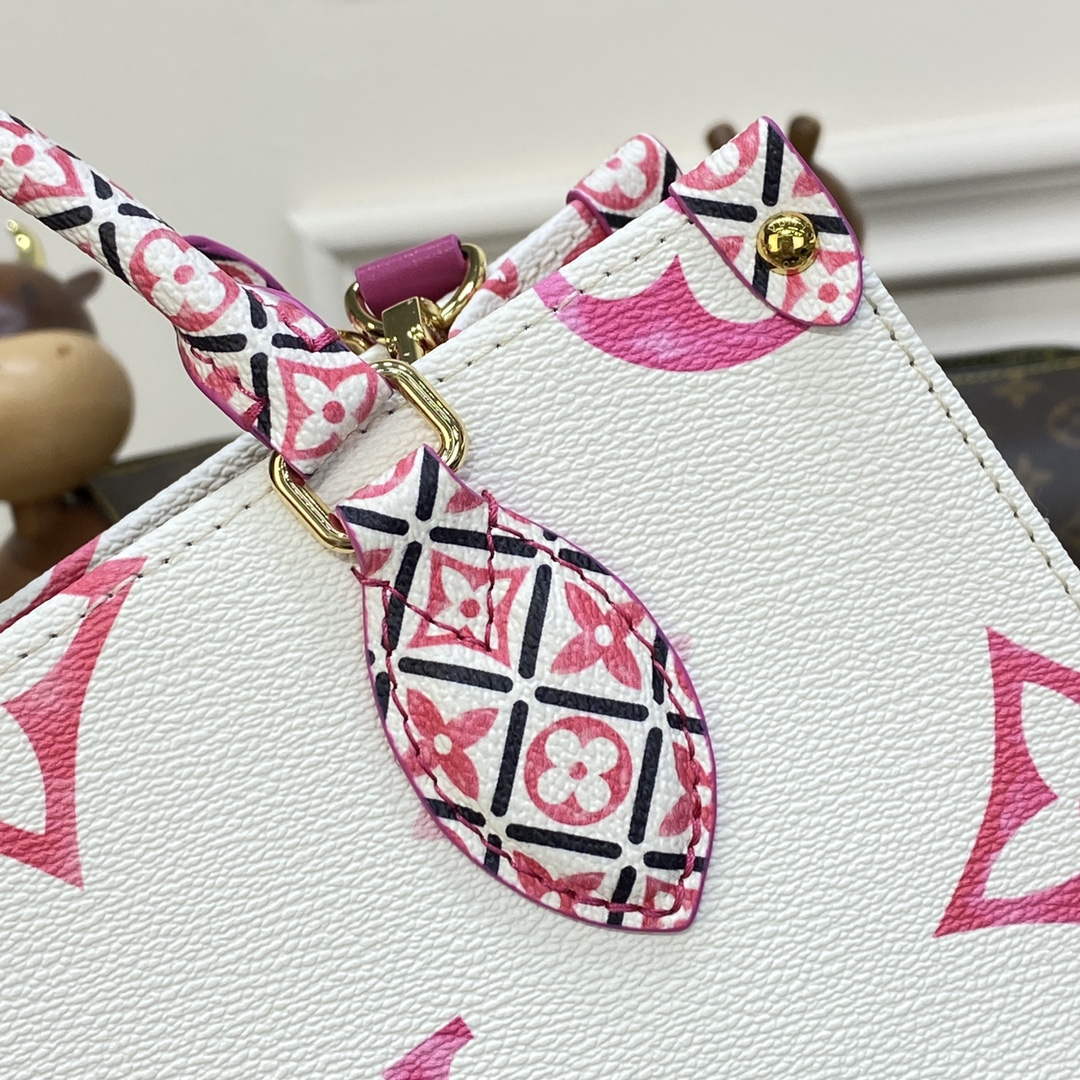 LV M22976 Louis Vuitton OnTheGo PM Handbag Pink