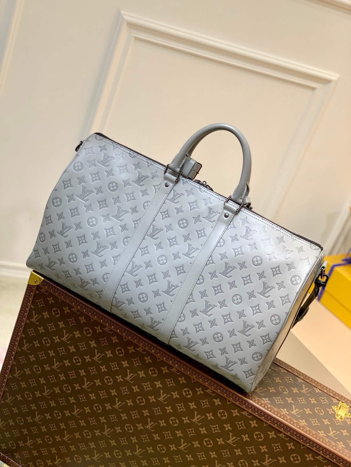 LV M46117 Louis Vuitton Keepall 50B Bag