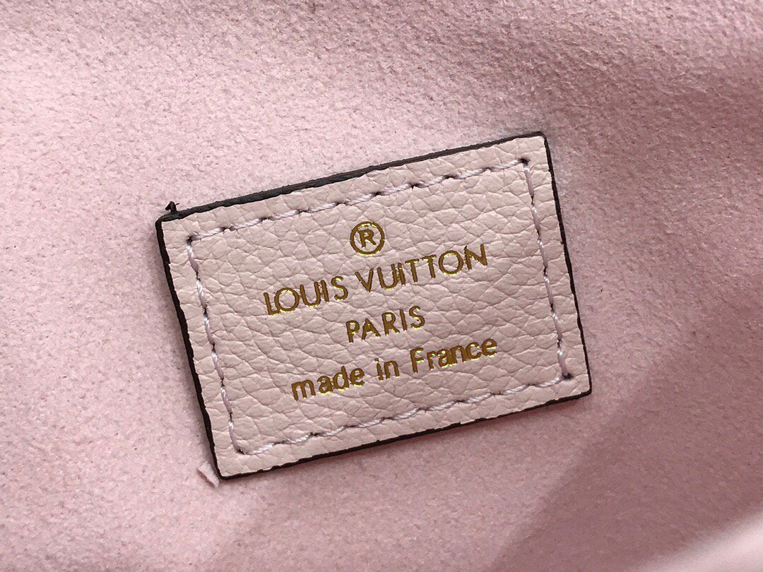 LV M45697 Louis Vuitton Marshmallow Bag M45698 Bouton De Rose Pink