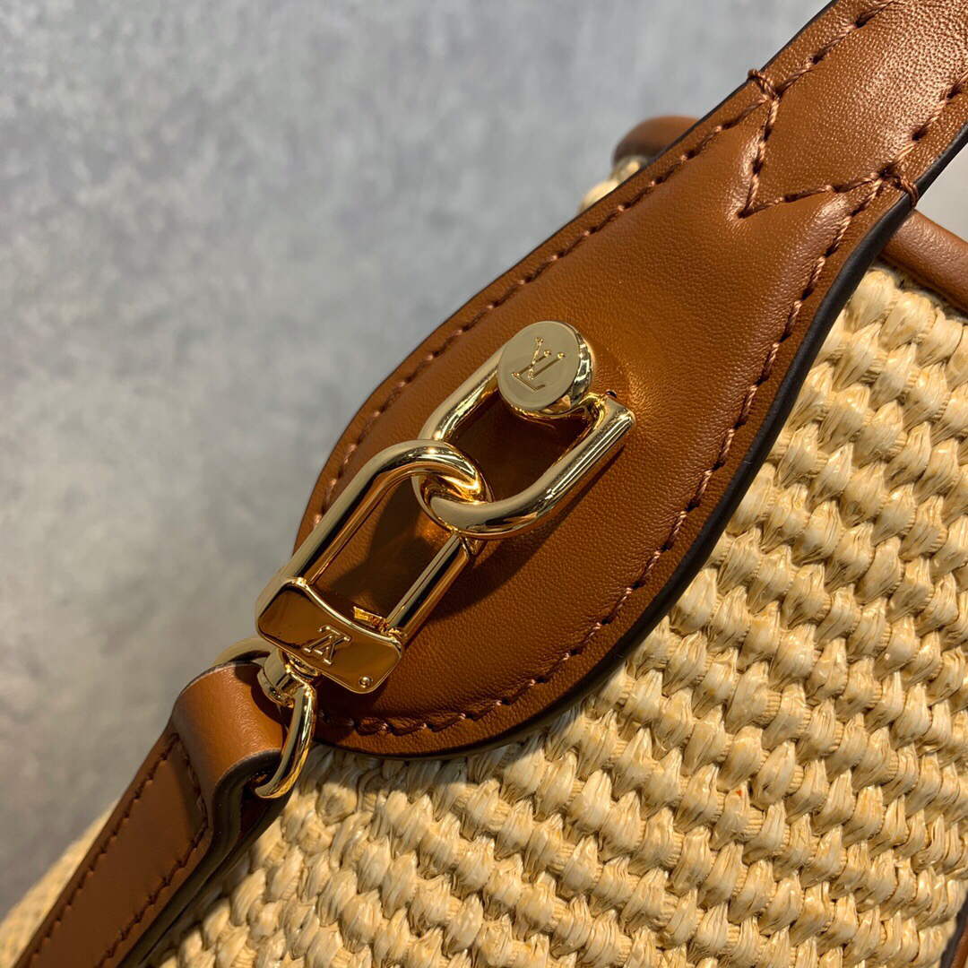LV M59962 Louis Vuitton Petit Bucket Bag Caramel Brown