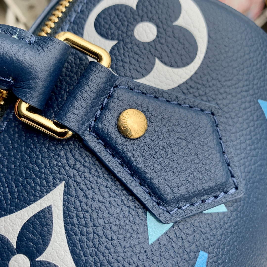 LV M46517 Louis Vuitton Speedy Bandouli��re 20 Gradient Blue