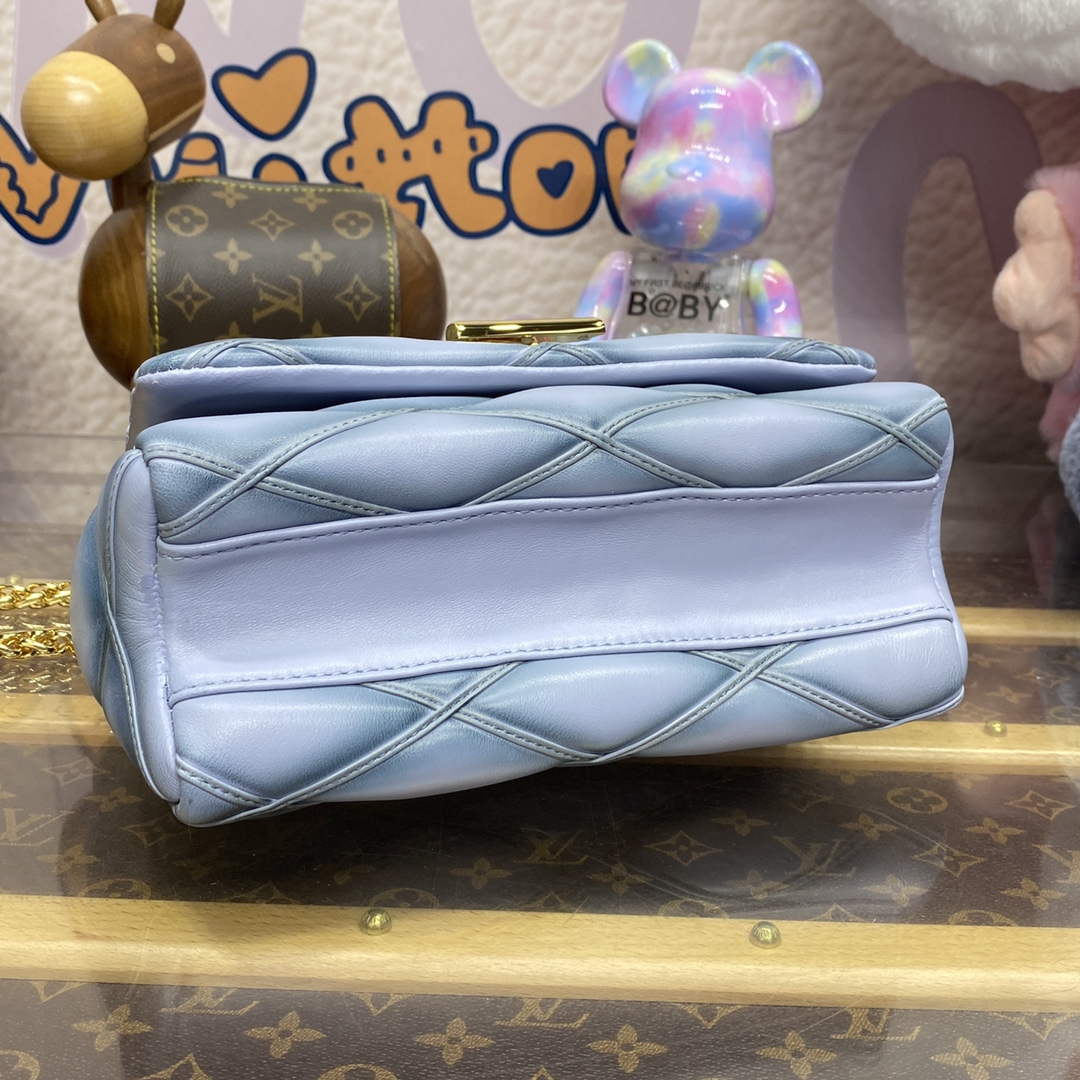 LV M24186 Louis Vuitton GO-14 MM Bag Foam Grey