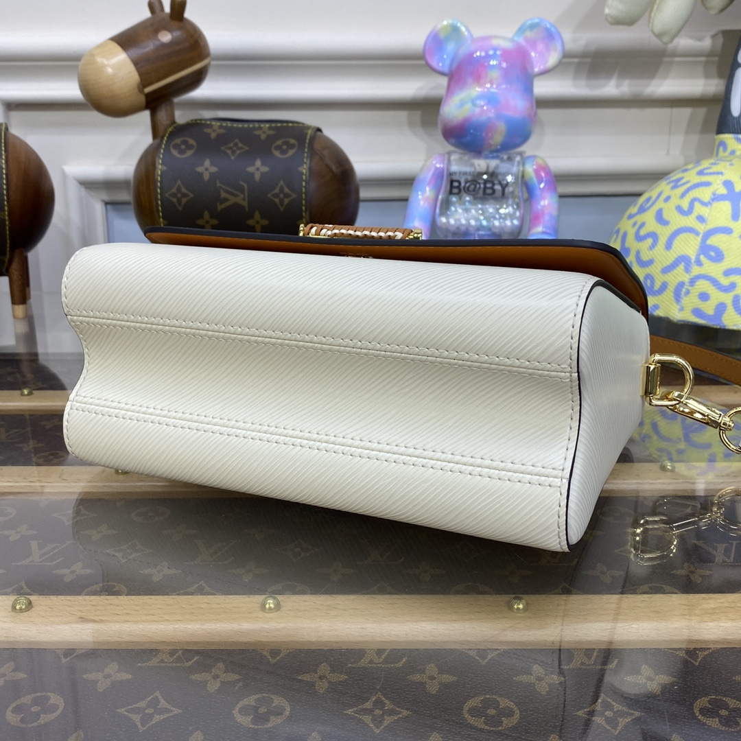 LV M22236 Louis Vuitton Twist MM Handbag Quartz