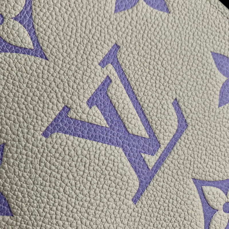LV M81416 Louis Vuitton Petit Sac Plat Bag Taro Purple