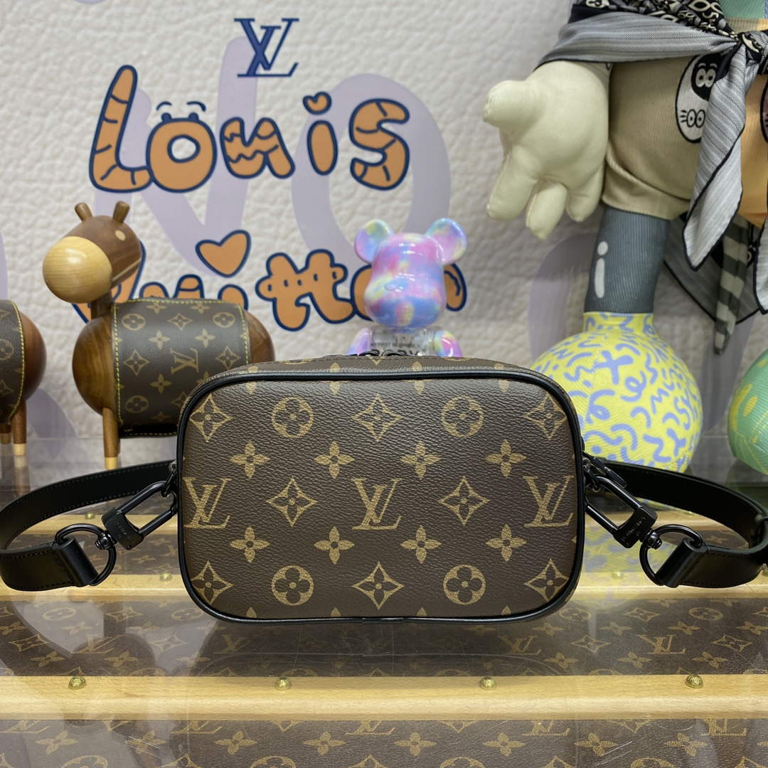 LV M82542 Louis Vuitton Nano Alpha Bag Brown