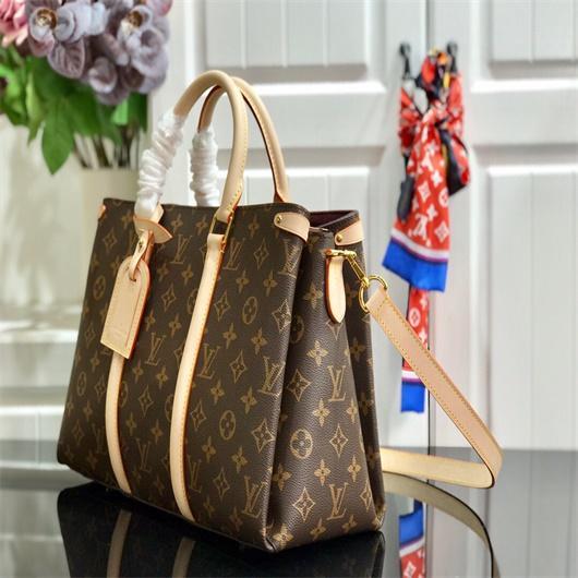 LV M44816 Louis Vuitton Soufflot MM M44815 Bag Monogram Canvas