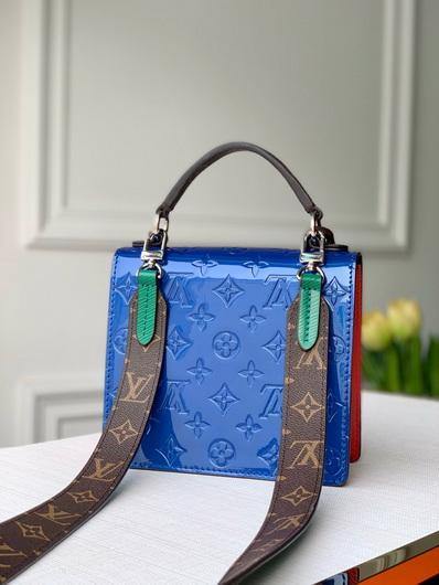 LV M90376 Louis Vuitton M90375 Spring Street Bag Blue Red