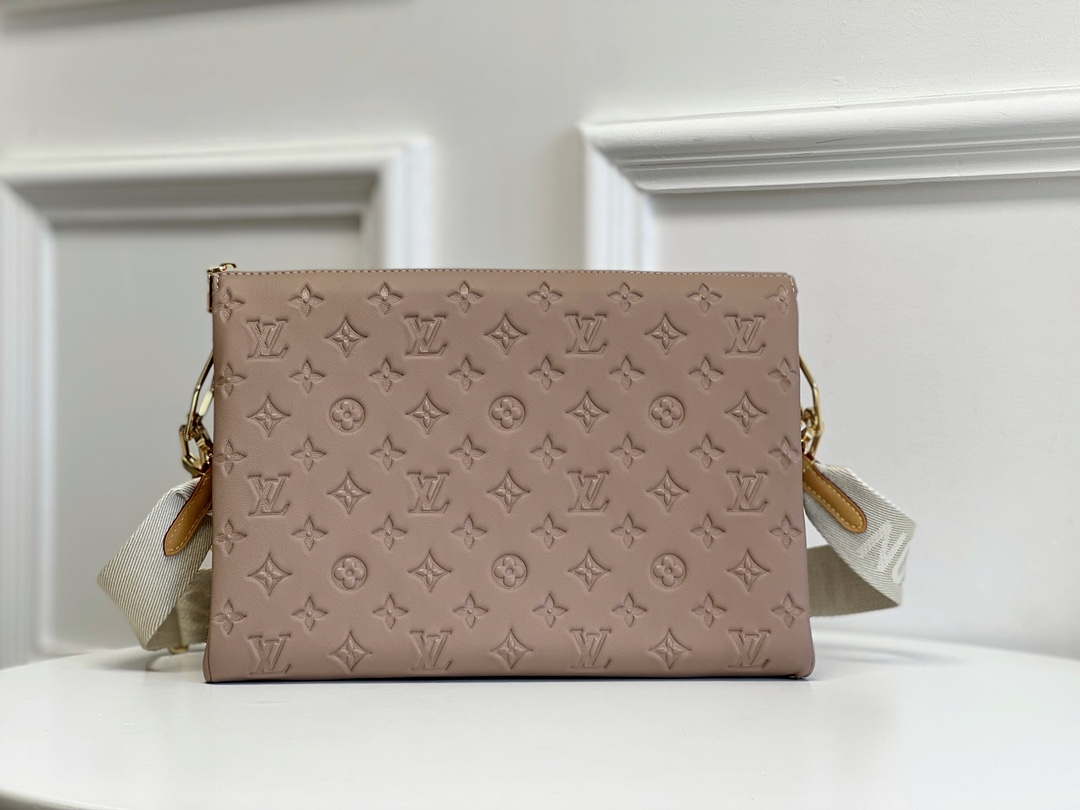 Louis Vuitton LV M21276 Coussin MM Bag Taupe